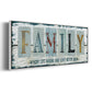 Family Where Life - Floater Framed Canvas Print