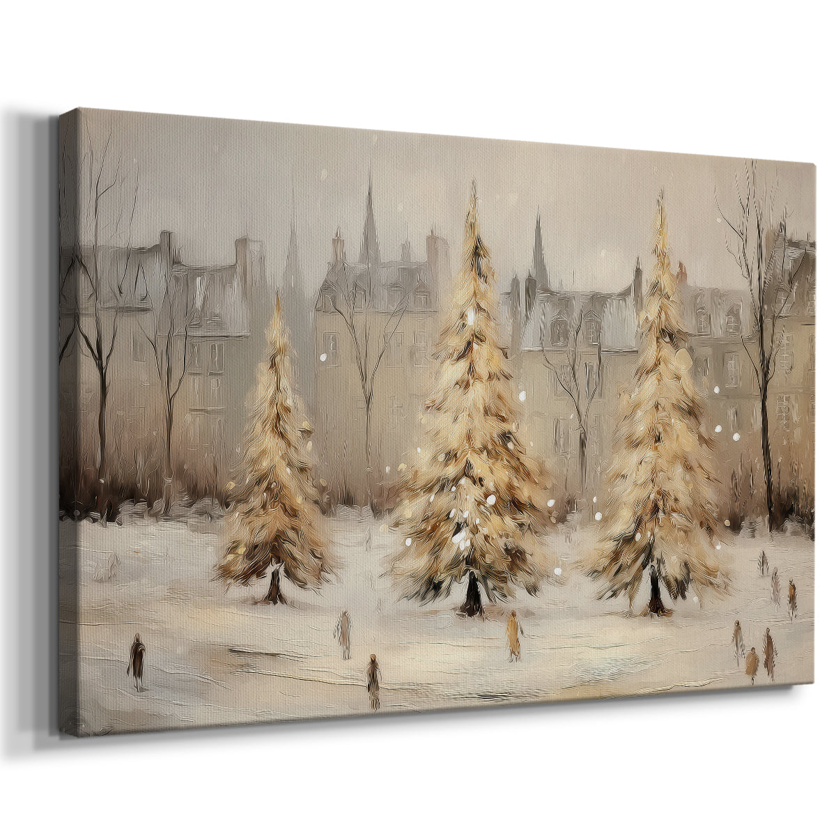 Midnight of Golden Dusk - Canvas Art Print