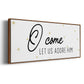 O Come - Floater Framed Canvas Print