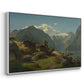 Balestrand, 1848 - Floater Framed Canvas Print