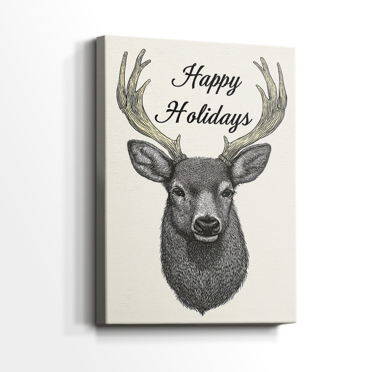 Snowwhite Skies Parish - Canvas Art Print