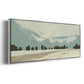 Farmland Study IV - Floater Framed Canvas Print
