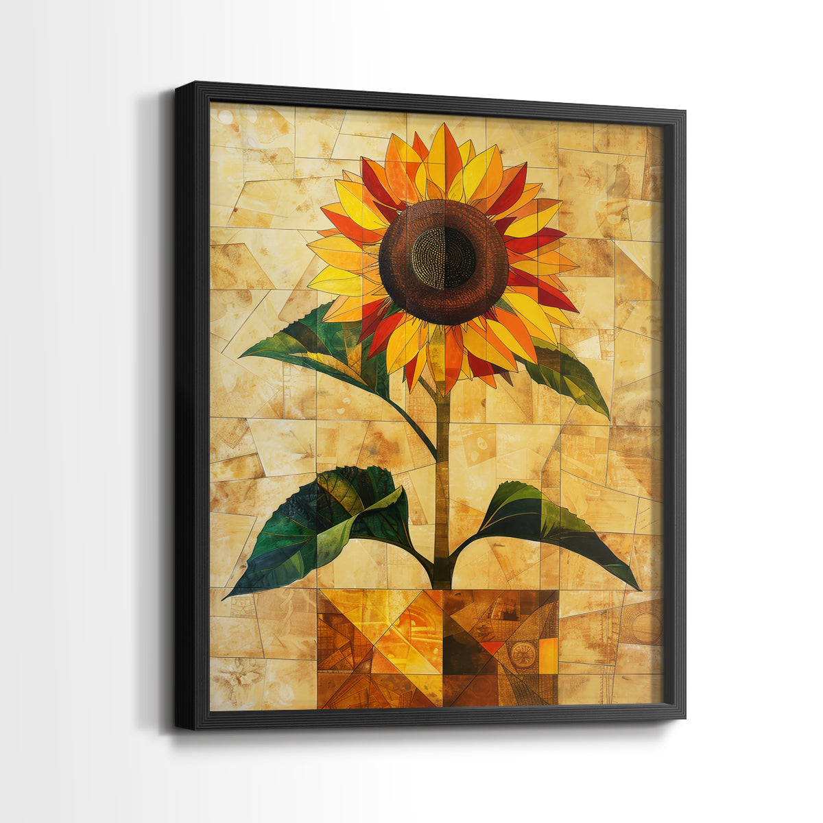 Floral Study Series CLVIII - Restickable Framed Art Set