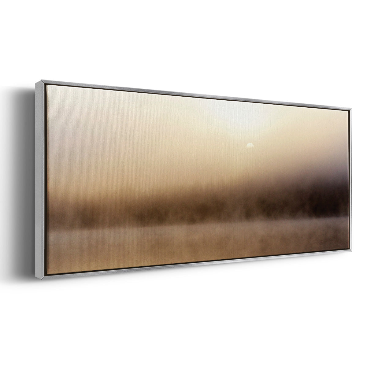 Break of Dawn - Floater Framed Canvas Print