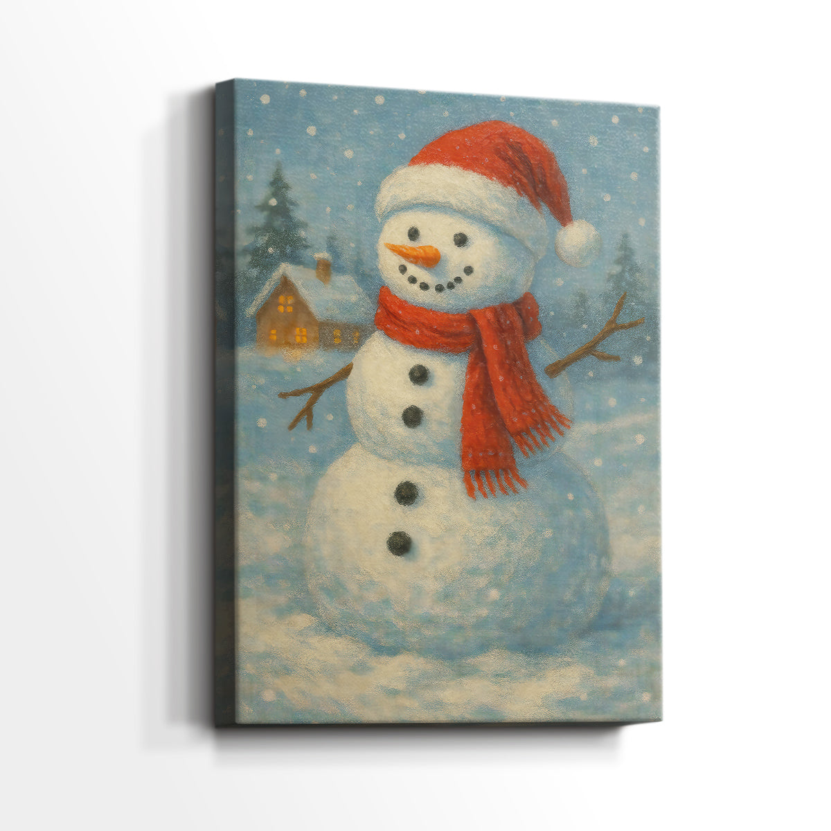 Pines of Chalk Promise - Canvas Art Print