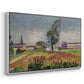 Landscape Around Toulouse, The Bridge of the Young Ladies, 1898 - Floater Framed Canvas Print