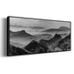 Mountains of the Great Wall - Floater Framed Canvas Print