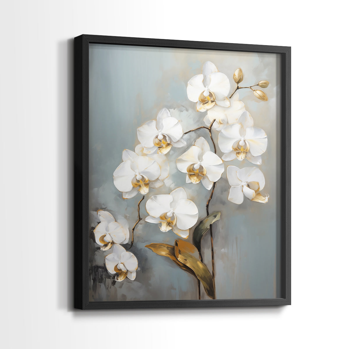 Floral Study Series LXV - Restickable Framed Art Set