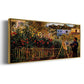 Monet Painting in His Garden in Argenteuil - Floater Framed Canvas Print