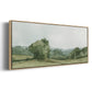 Vintage Landscape Sketch I - Floater Framed Canvas Print