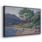 Bathers in Saint-Tropez, c. 1909 - Floater Framed Canvas Print
