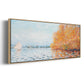 The Seine at Argentuil, 1874 - Floater Framed Canvas Print