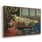 The Sleeping Beauty, 1921 - Floater Framed Canvas Print
