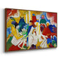 Oriental, 1909 - Floater Framed Canvas Print