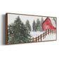 Christmas Time VI - Floater Framed Canvas Print