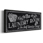 Self Service - Floater Framed Canvas Print