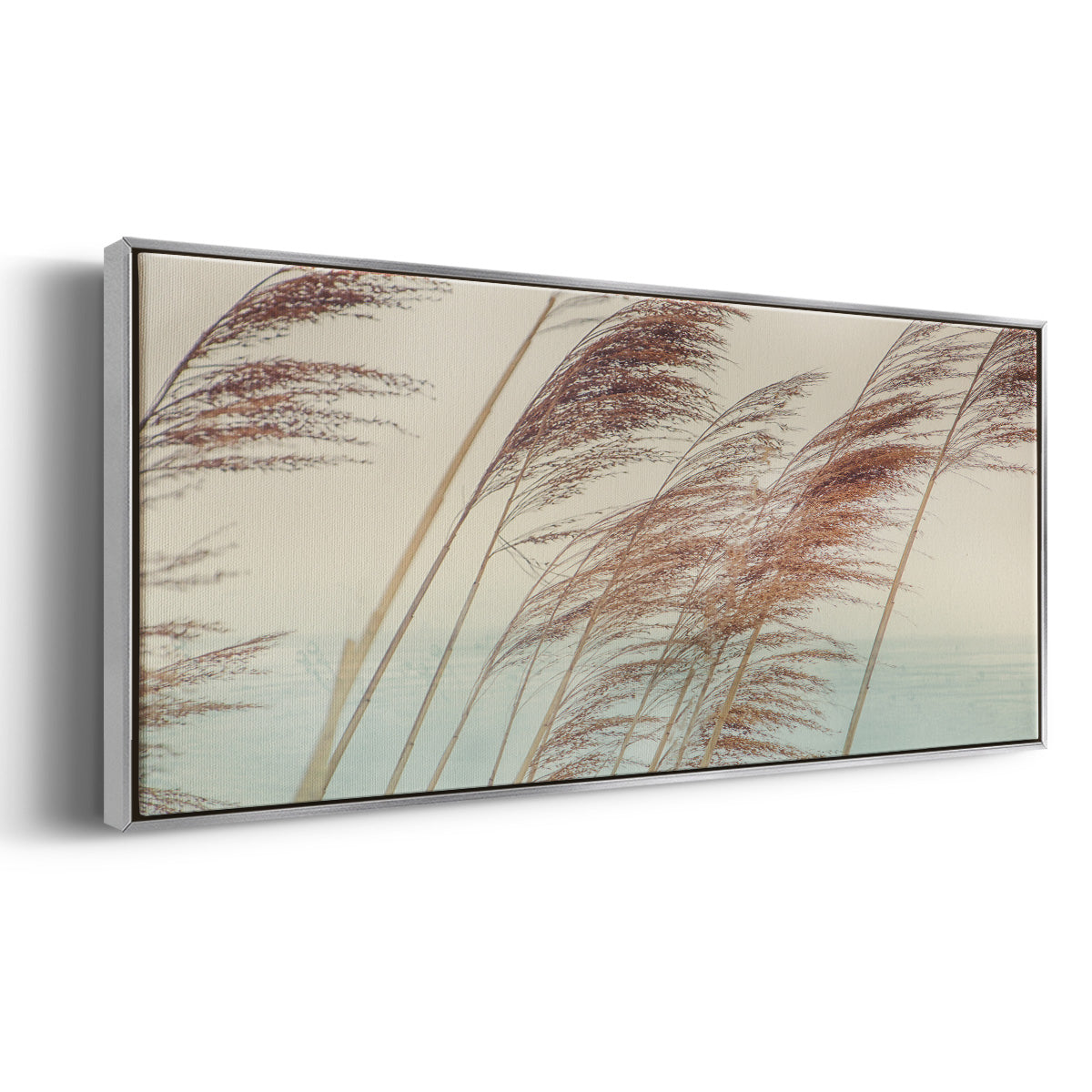 Windy II - Floater Framed Canvas Print