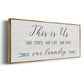 Us and Our Laundry - Floater Framed Canvas Print