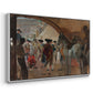 Before the Bullfight (Antes de la corrida), c. 1900 - Floater Framed Canvas Print
