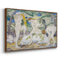 Bathing Women, 1910 - Floater Framed Canvas Print