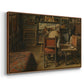 The Retoucher (The Restorer), 1876 - Floater Framed Canvas Print