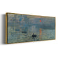 Impression Sunrise - Floater Framed Canvas Print