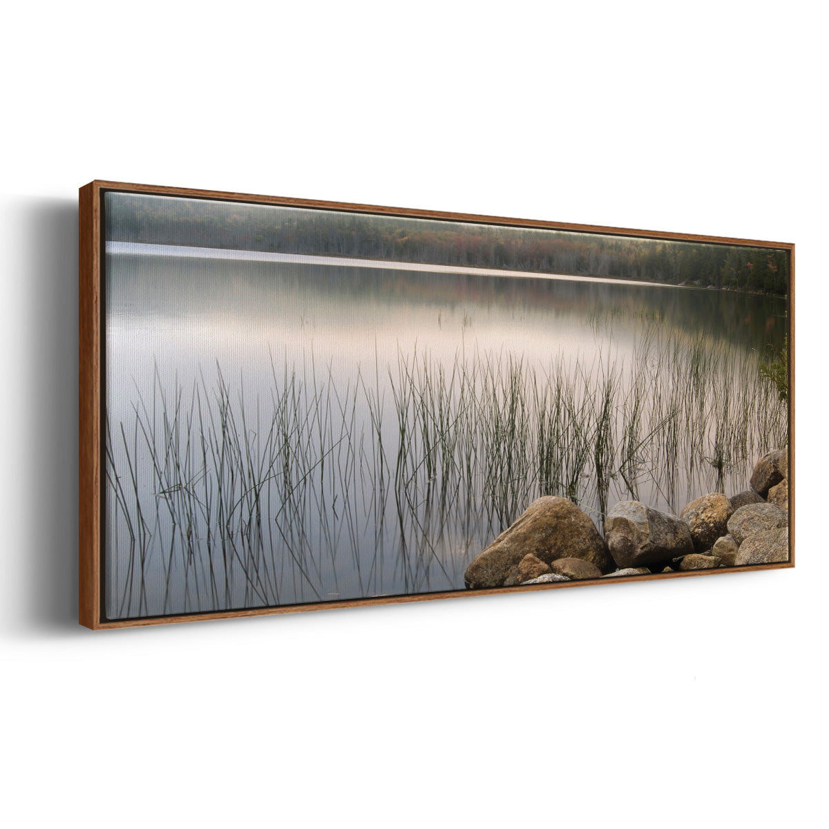 Wanderlust - Floater Framed Canvas Print