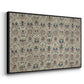 Long Cushion Cover (Printed Textile), c. 1600 - Floater Framed Canvas Print