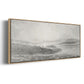 Golden Gate - Floater Framed Canvas Print