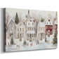 Frostlit Dawn Whisper - Canvas Art Print