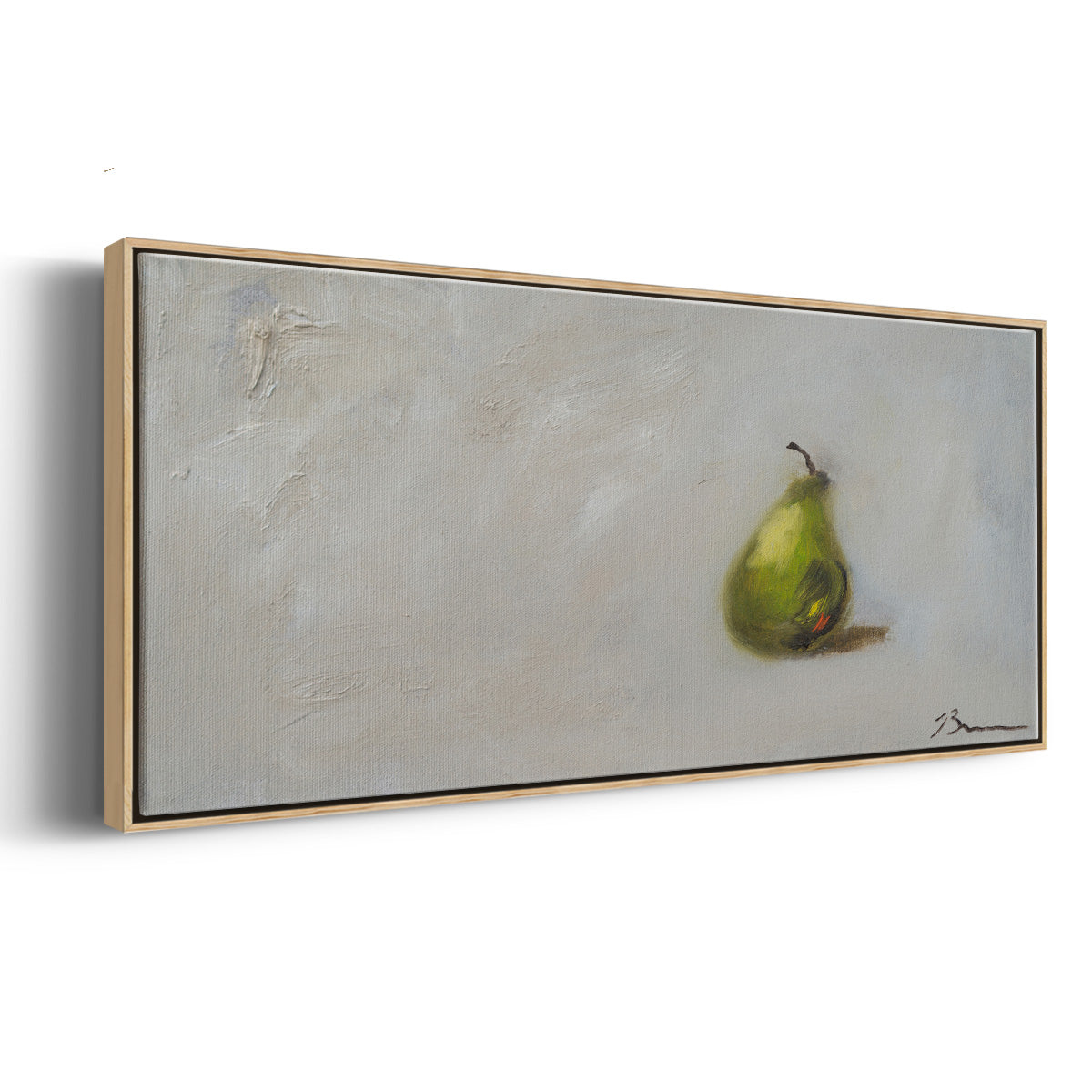 Prickless Pear - Floater Framed Canvas Print