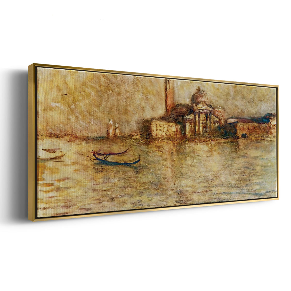Venice, San Giorgio Maggiore, 1908 - Floater Framed Canvas Print