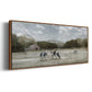 Country Satisfaction - Floater Framed Canvas Print