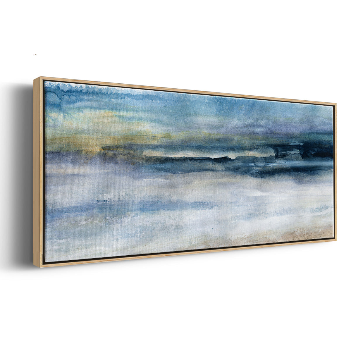 Wind and Water - Floater Framed Canvas Print