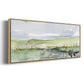 Pastel Inlet II - Floater Framed Canvas Print