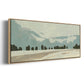 Farmland Study IV - Floater Framed Canvas Print