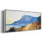 The Red Road at Cap Martin, Near Menton, 1884 - Floater Framed Canvas Print