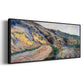 The Road to Giverny, 1885 - Floater Framed Canvas Print