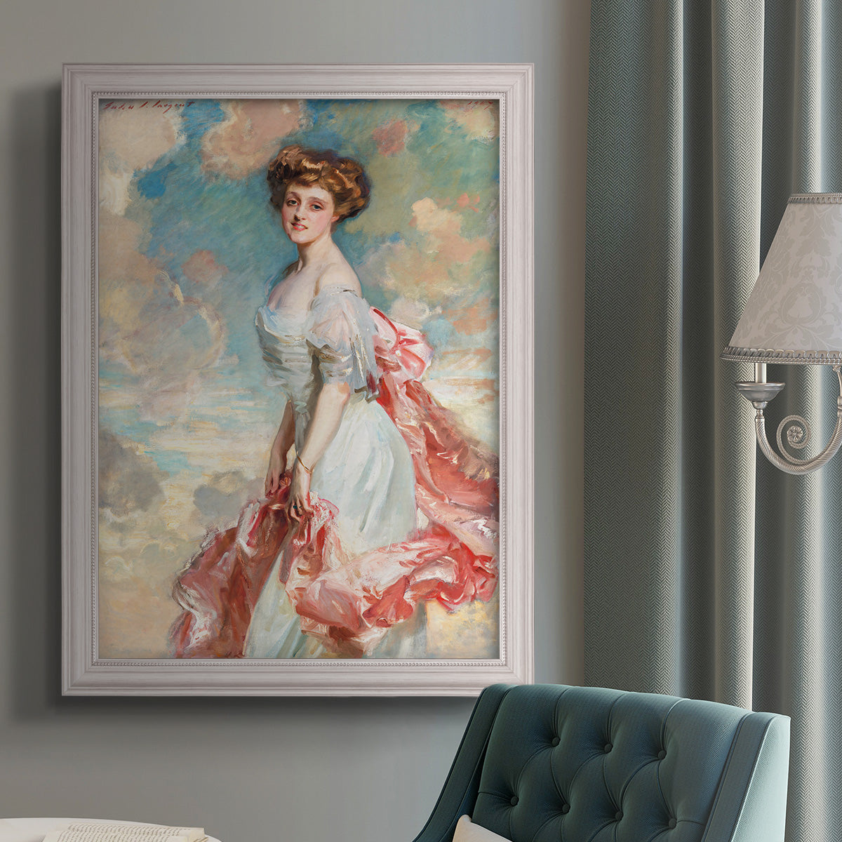 Miss Mathilde Townsend - Ornate Framed Canvas Print