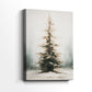 Night of Pearled Fir - Canvas Art Print