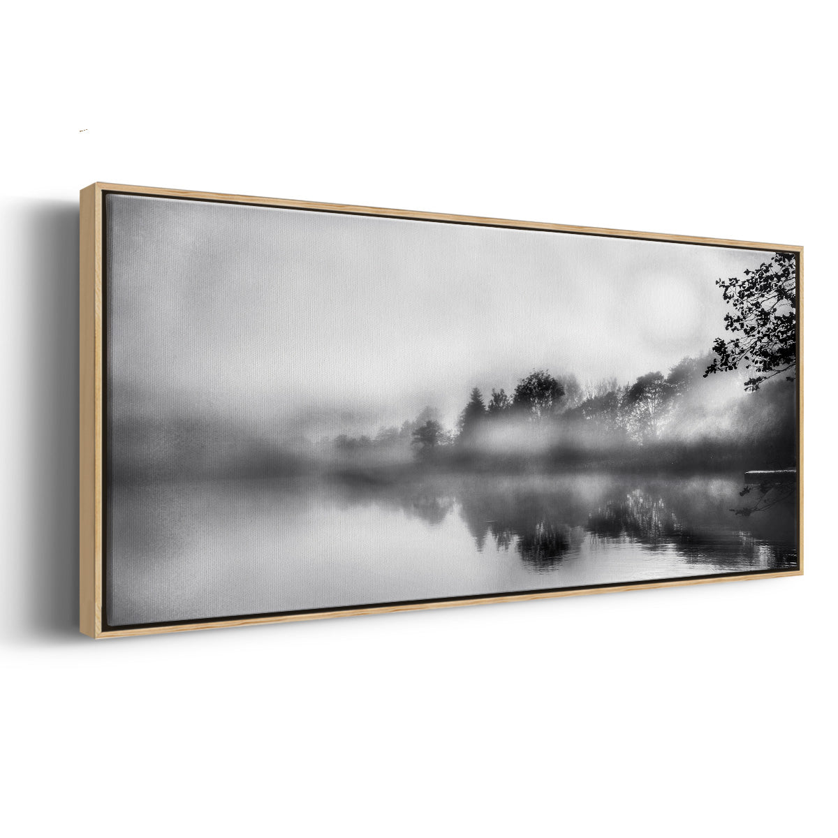 Soft Wonders - Floater Framed Canvas Print