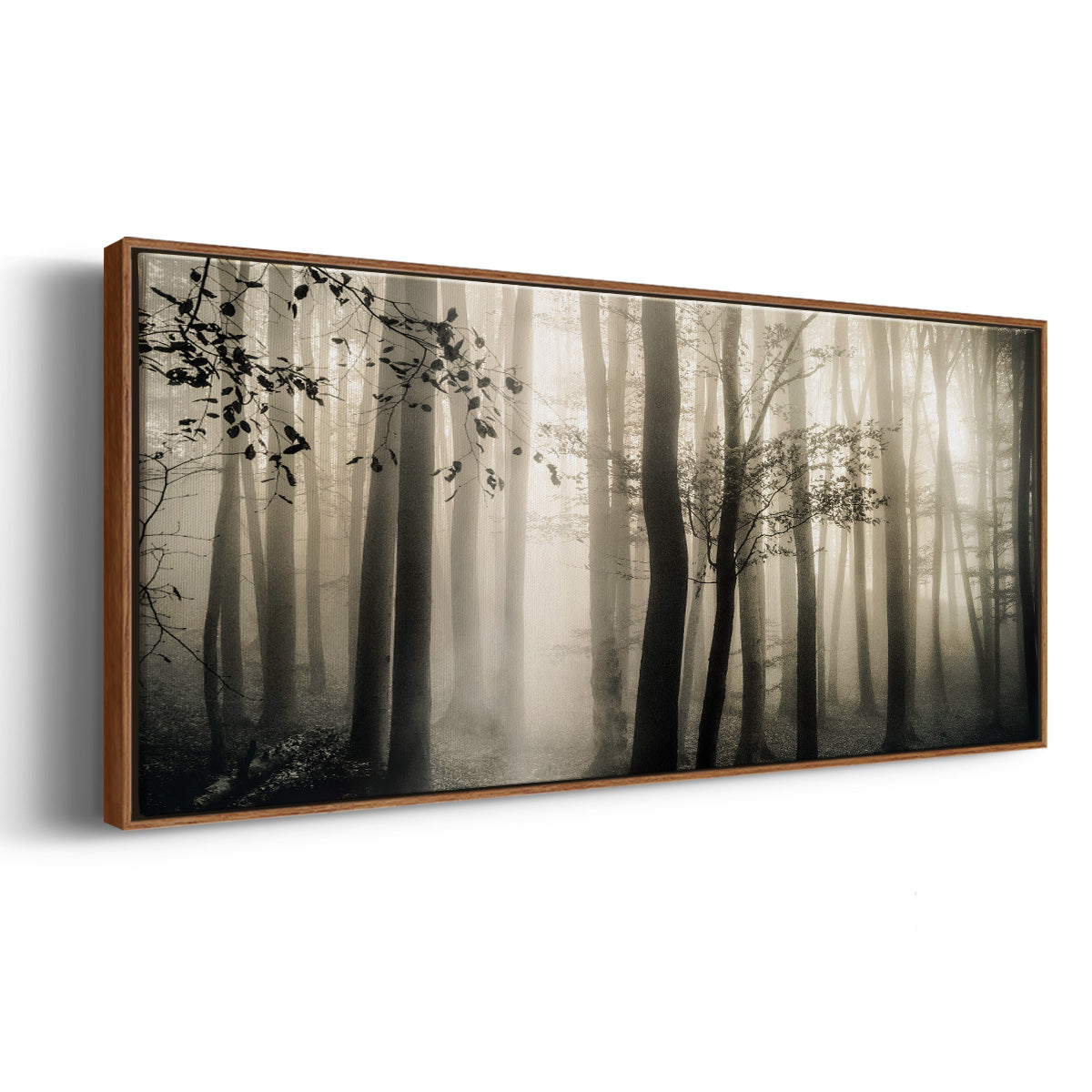 Light is Always There - Floater Framed Canvas Print