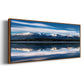 Pyramid Lake - Floater Framed Canvas Print