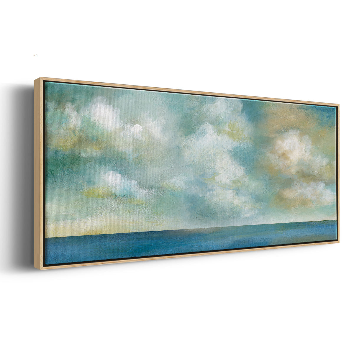 Cloudscape Vista II - Floater Framed Canvas Print