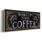 Wake Up! - Floater Framed Canvas Print
