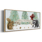 Christmas in the Forest Collection D - Floater Framed Canvas Print