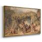 Figures and Animals in a Vineyard, c. 1829 - Floater Framed Canvas Print