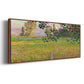 Morning Landscape, Giverny, 1888 - Floater Framed Canvas Print