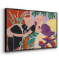 The Conversation, 1938 - Floater Framed Canvas Print