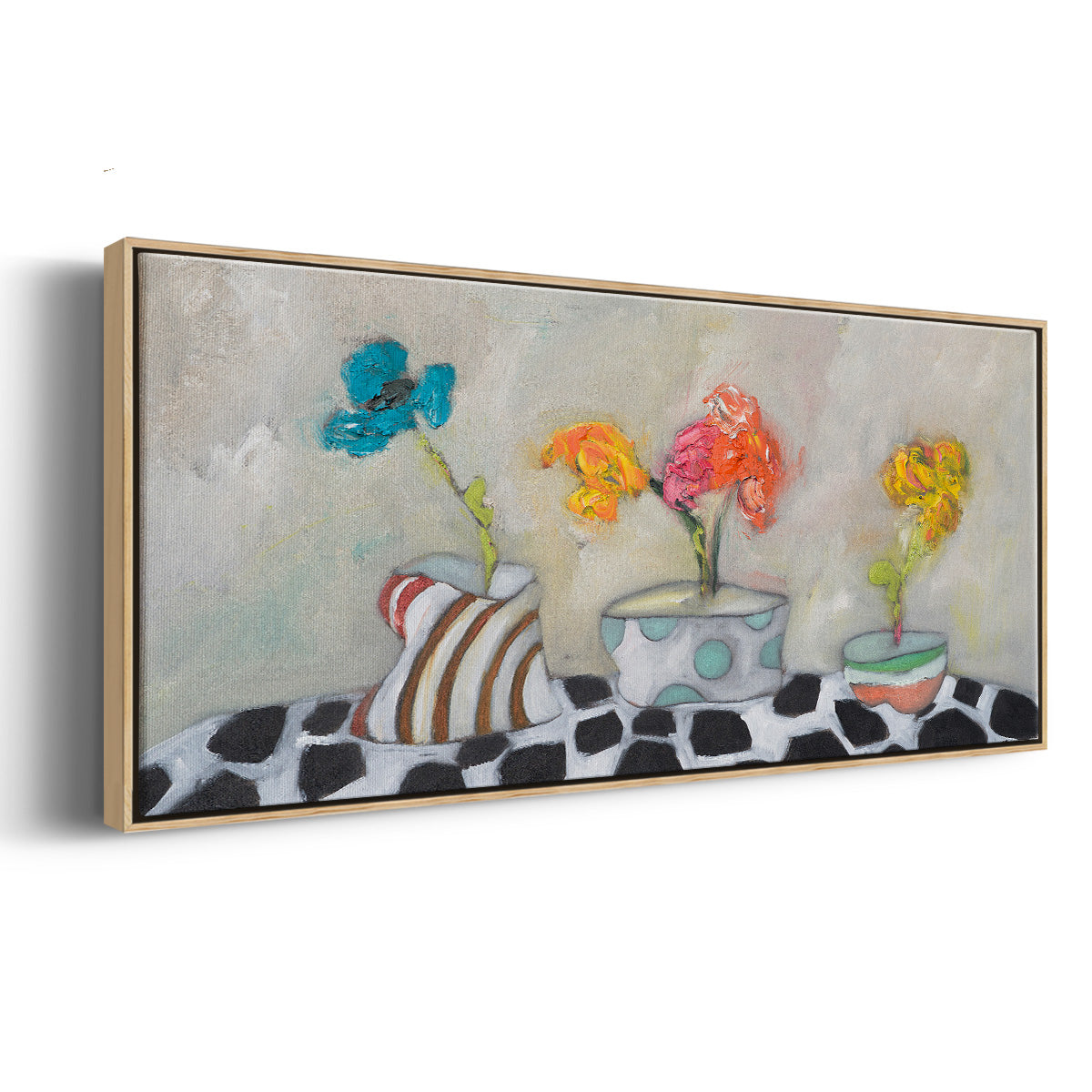 Three Amigos - Floater Framed Canvas Print